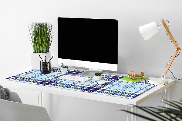 Sous main de bureau Tartan