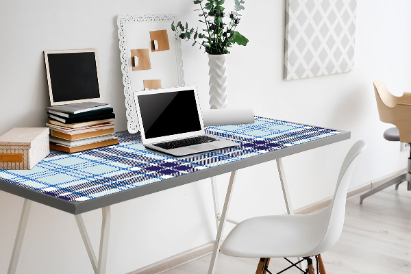 Sous main de bureau Tartan