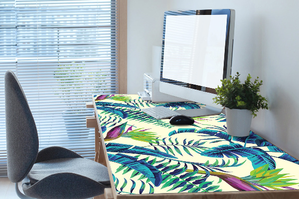Sous-main bureau Image tropicale