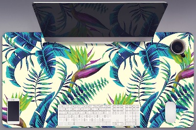 Sous-main bureau Image tropicale