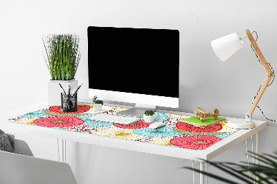 Sous-main bureau Motif floral