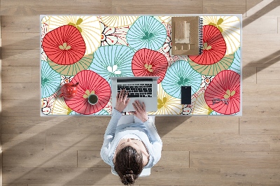 Sous-main bureau Motif floral