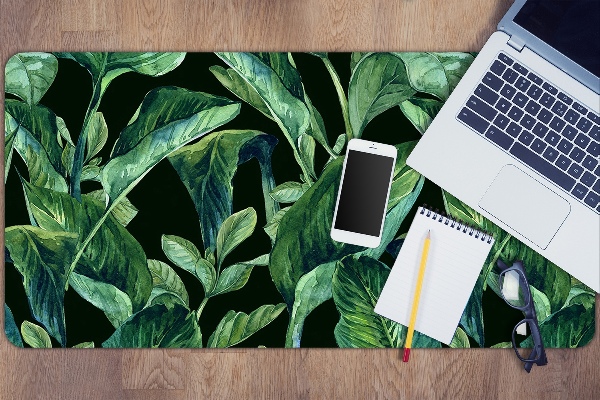 Protège bureau Feuilles tropicales