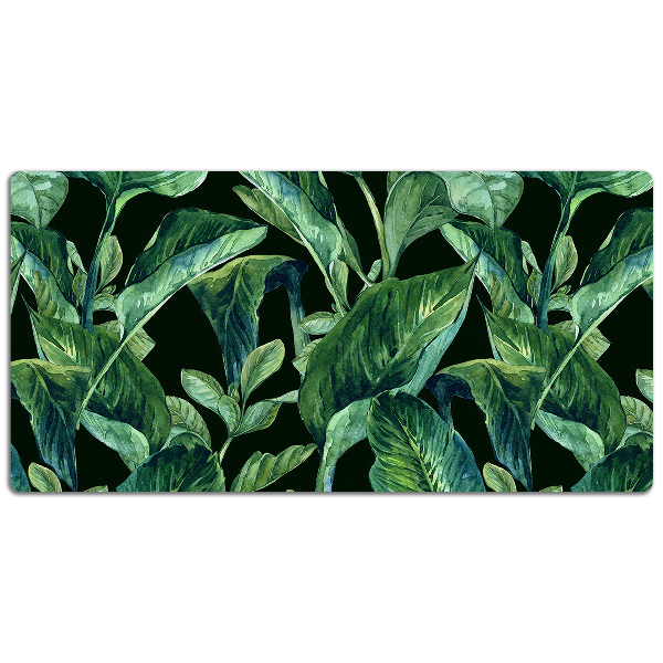 Protège bureau Feuilles tropicales