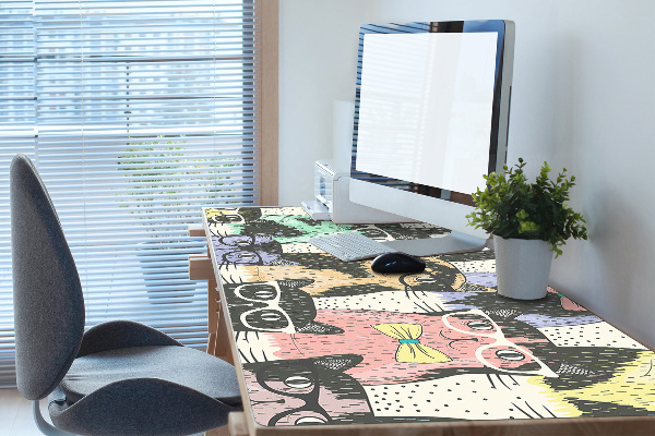 Sous main de bureau Chats