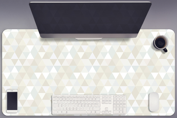 Sous main de bureau Modèle triangle