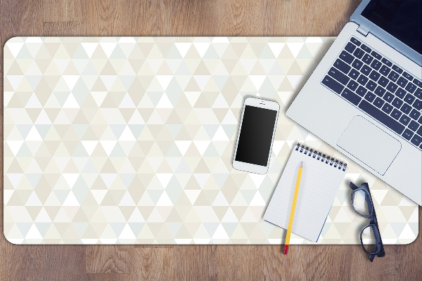 Sous main de bureau Modèle triangle