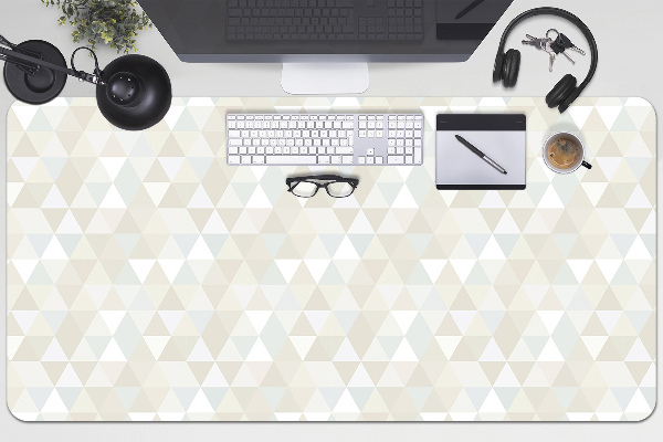 Sous main de bureau Modèle triangle