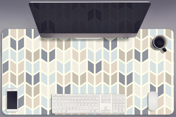 Sous-main bureau Texture géométrique