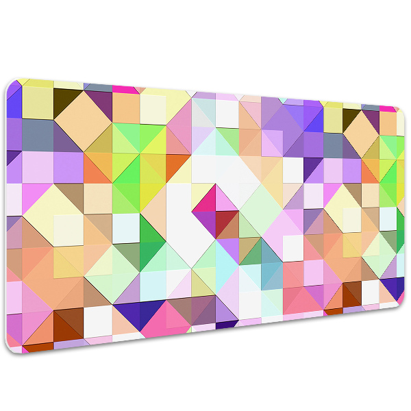 Sous-main bureau Mosaïque colorée