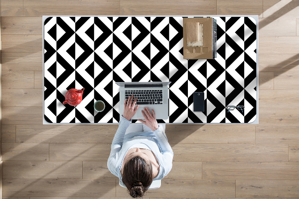 Sous-main bureau Illusion géométrique