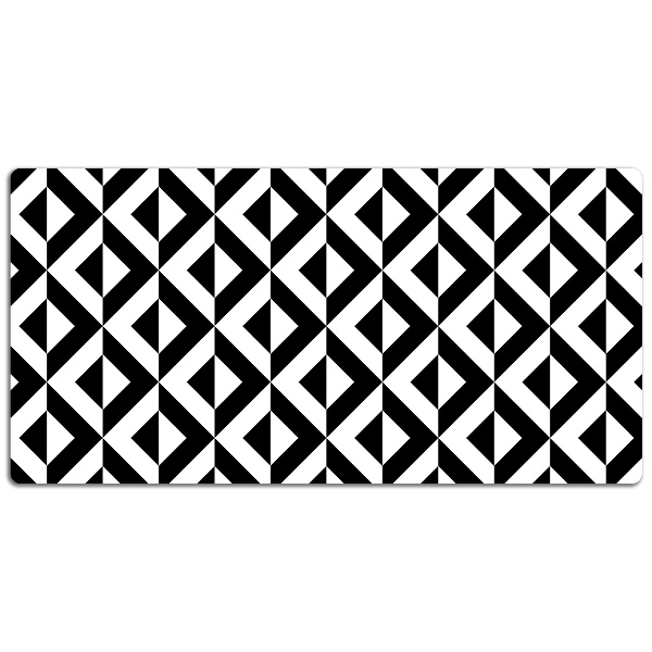 Sous-main bureau Illusion géométrique