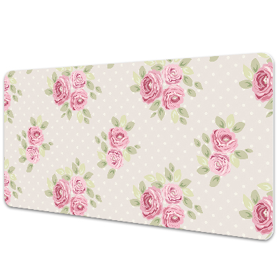 Tapis de bureau Roses anglaises