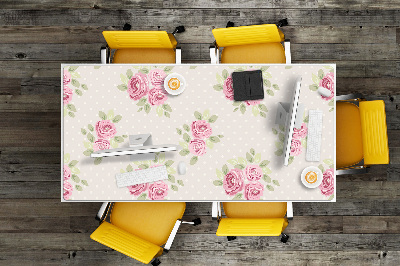 Tapis de bureau Roses anglaises