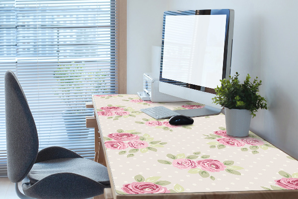 Tapis de bureau Roses anglaises