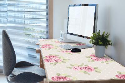 Tapis de bureau Roses anglaises