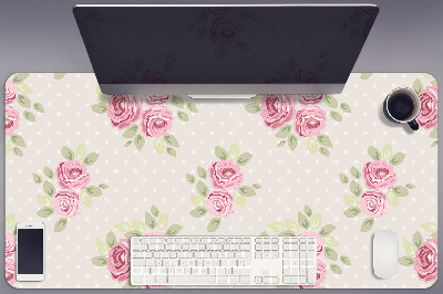 Tapis de bureau Roses anglaises