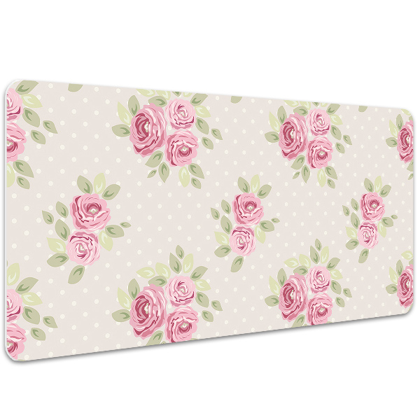 Tapis de bureau Roses anglaises