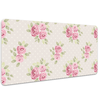 Tapis de bureau Roses anglaises