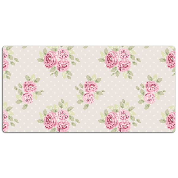 Tapis de bureau Roses anglaises