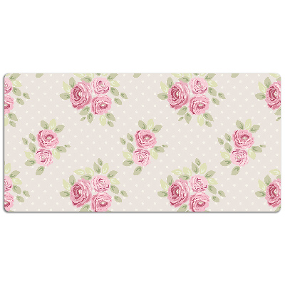 Tapis de bureau Roses anglaises