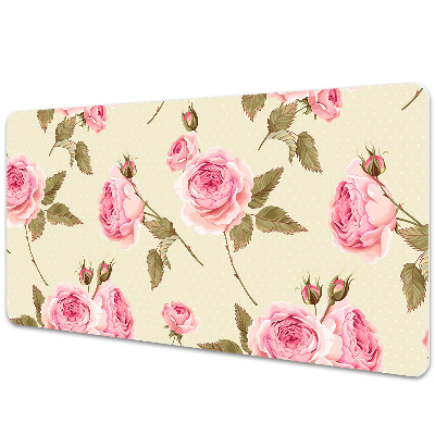 Tapis de bureau Roses anglaises