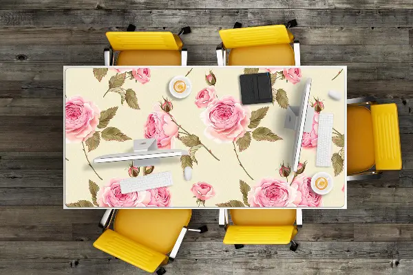 Tapis de bureau Roses anglaises