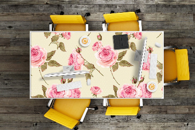 Tapis de bureau Roses anglaises