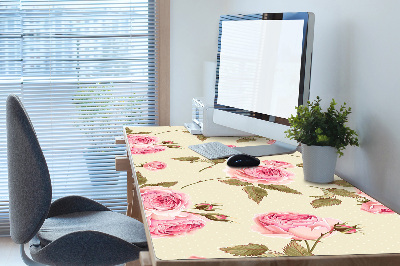 Tapis de bureau Roses anglaises