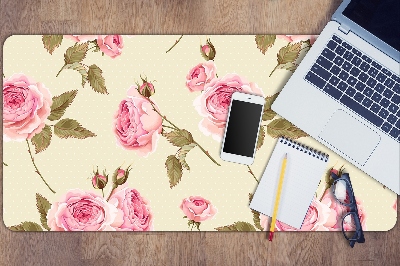 Tapis de bureau Roses anglaises