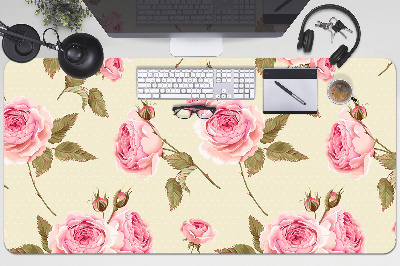 Tapis de bureau Roses anglaises