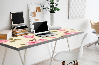 Tapis de bureau Roses anglaises