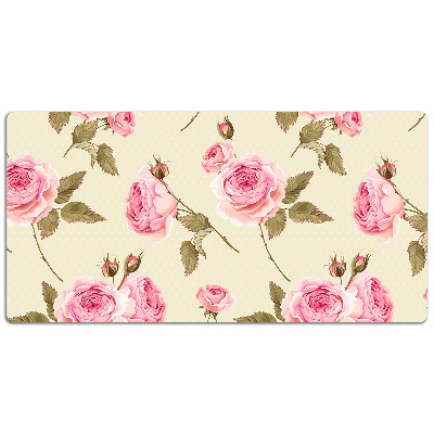 Tapis de bureau Roses anglaises