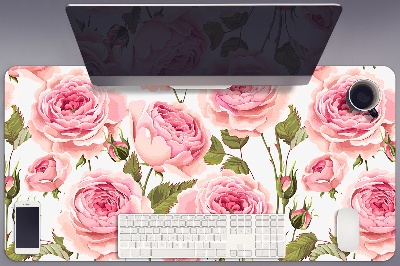 Sous main de bureau Belles roses
