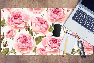 Sous main de bureau Belles roses