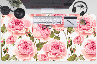 Sous main de bureau Belles roses