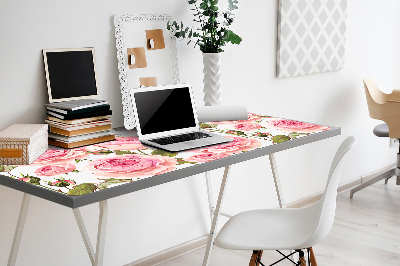 Sous main de bureau Belles roses