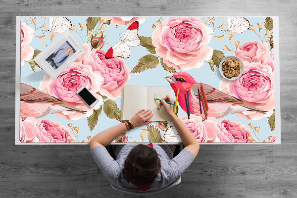 Tapis de bureau Roses anglaises