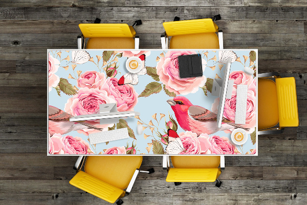 Tapis de bureau Roses anglaises