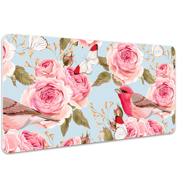 Tapis de bureau Roses anglaises