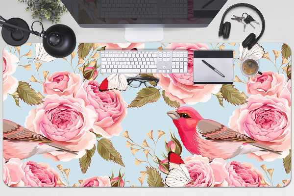 Tapis de bureau Roses anglaises