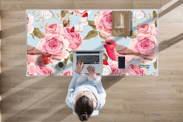 Tapis de bureau Roses anglaises