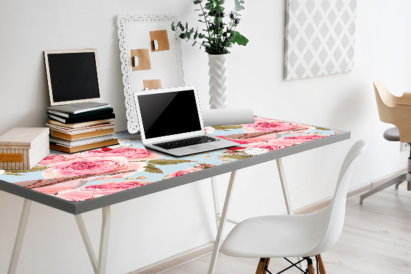 Tapis de bureau Roses anglaises