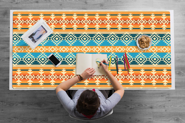 Sous-main bureau Modèle de style navajo