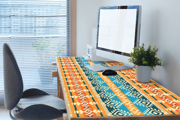 Sous-main bureau Modèle de style navajo