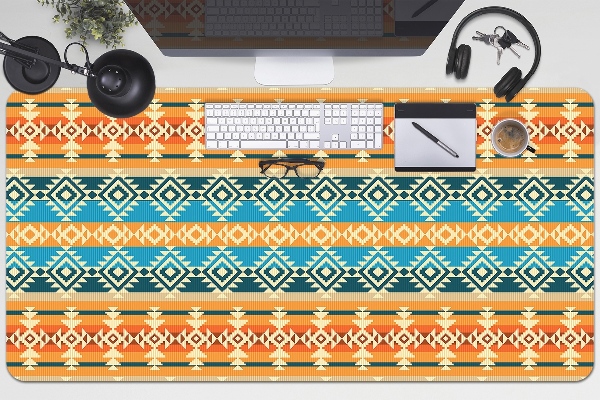 Sous-main bureau Modèle de style navajo