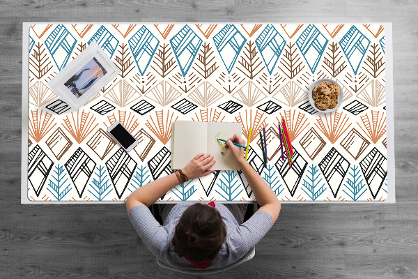 Sous main de bureau Motif ethnique