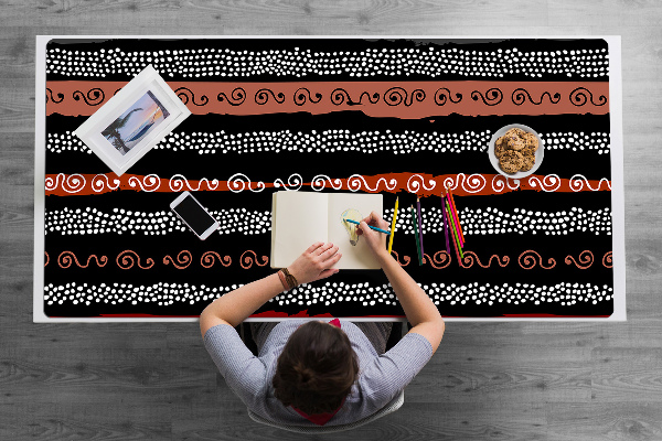 Sous-main bureau Modèle tribal