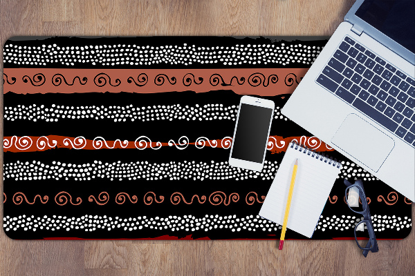 Sous-main bureau Modèle tribal
