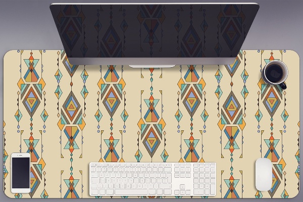 Tapis de bureau Style Aztec